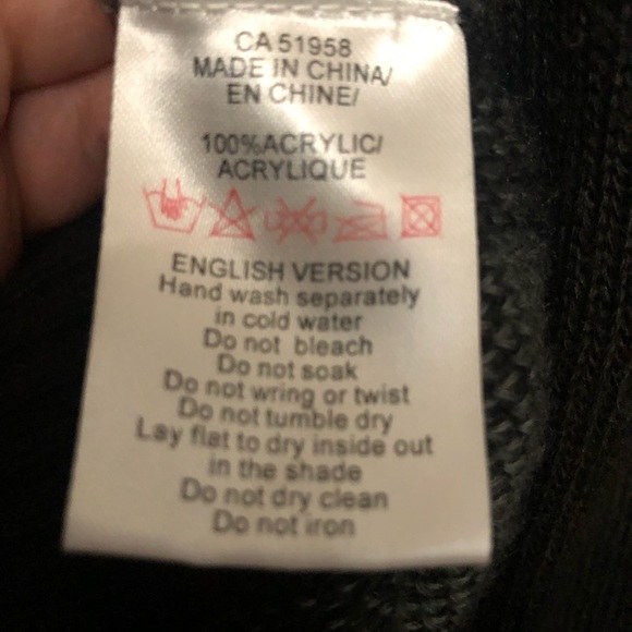 Grandpa style Oxygen pullover checkered sweater - Picture 5 of 5